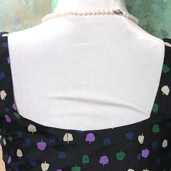 NWT 📌Freebird by Steven Cute Design  "Tiny Trees"  Work to Weekend Dress - Picture 5 of 13